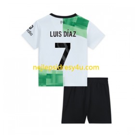 Fotbalový Dres Liverpool Luis Diaz 7 Dětské Venkovní 2023/24